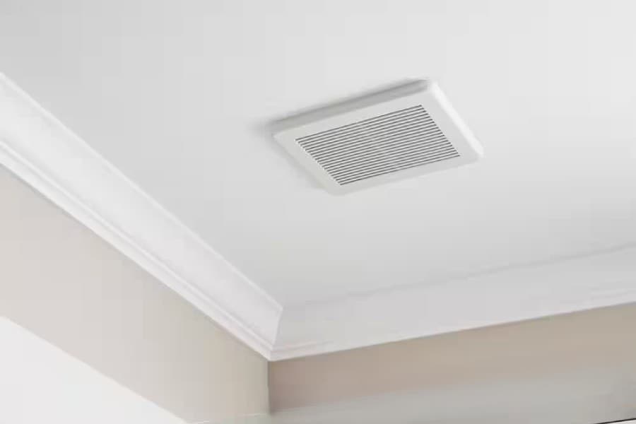 Ceiling-mounted ventilation fan